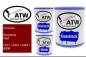 Preview: Porsche, Burgundy Red, L017 / 2410 / 2424 / 6808: 1L Lackdose + 1L Klarlack + 500ml Härter - Set, von ATW Autoteile West.